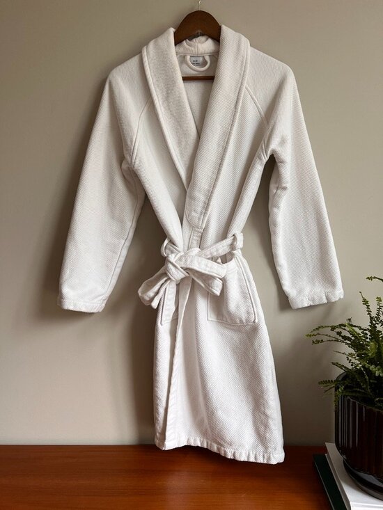 Restoration Hardware Other - RH (Restoration Hardware) 100% Cotton Waffle Spa Robe – White – XS